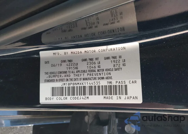 JM1BPBNMXK1144535: 42232881