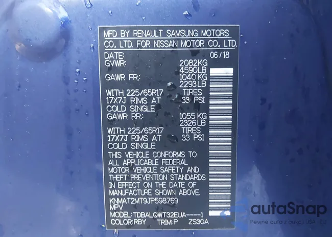 KNMAT2MT9JP598769: 42232985