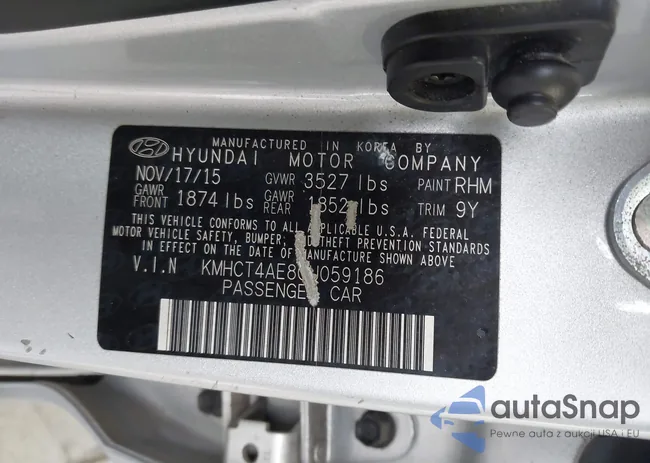 KMHCT4AE8GU059186: 42233028