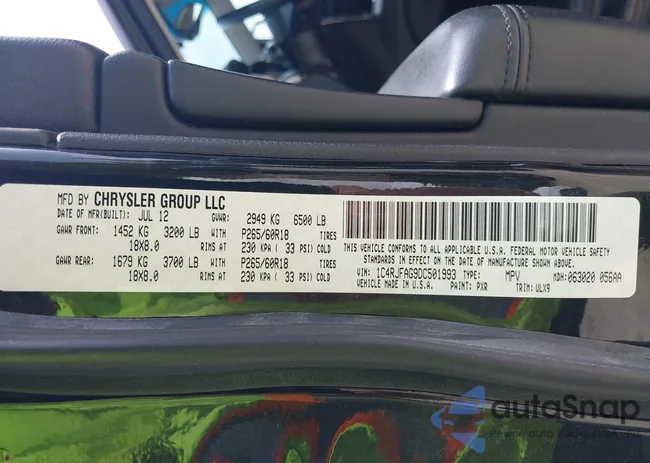 1C4RJFAG9DC501993: 42234687