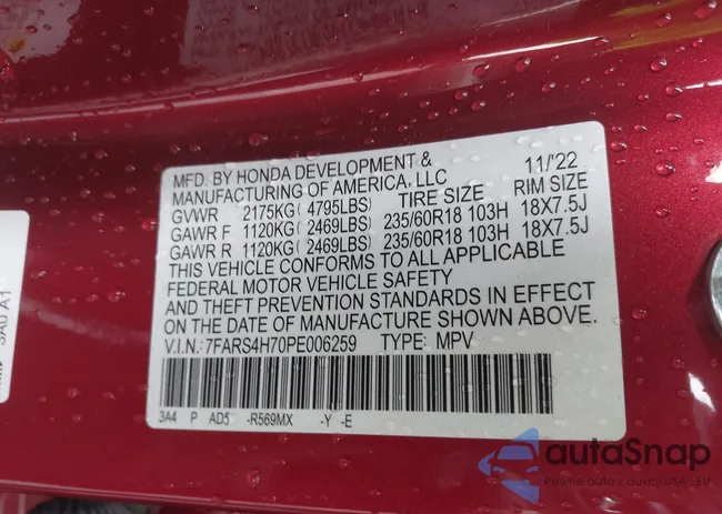 7FARS4H70PE006259: 42234903