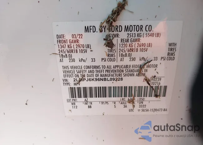 2LMPJ6K96NBL09228: 42233979