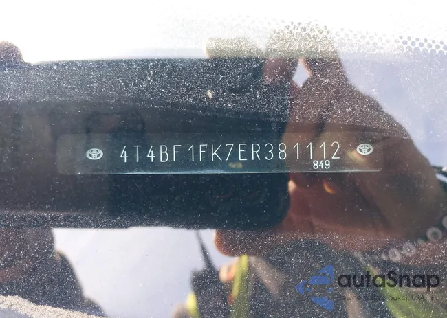 4T4BF1FK7ER381112: 42235409