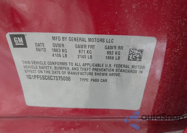 1G1PF5SC6C7375008: 42235657