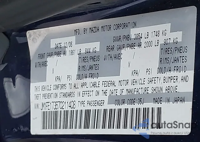 JM1FE173670211408: 42236945