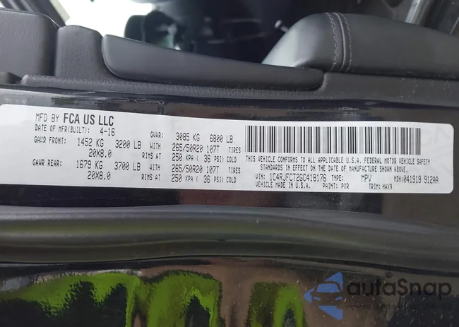 1C4RJFCT2GC418176: 42237631