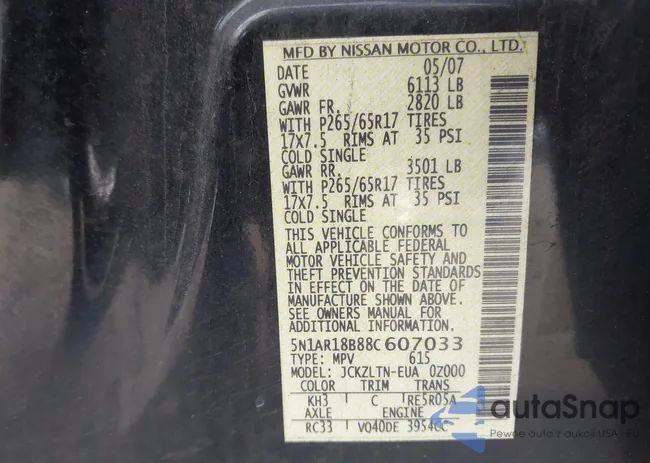 5N1AR18B88C607033: 42237879