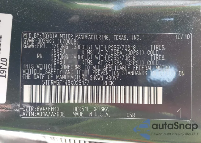 5TFRM5F14BX025177: 42237076