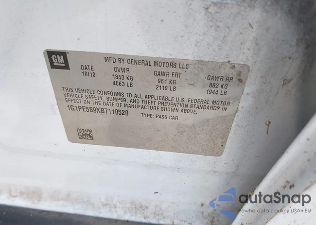 1G1PE5S9XB7110520: 42237193