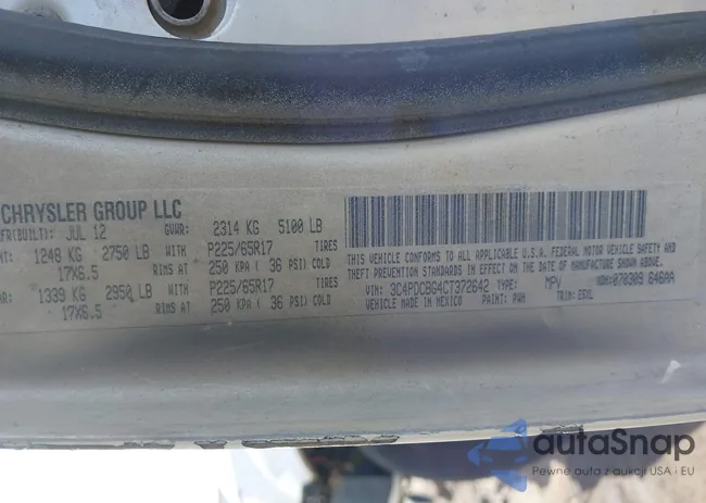 3C4PDCBG4CT372642: 42238499