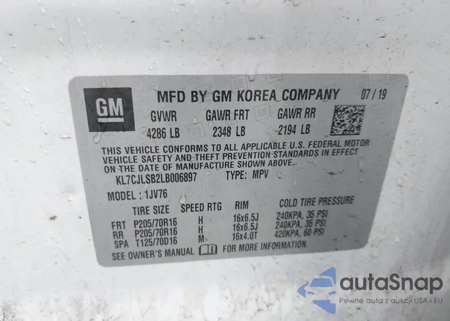 KL7CJLSB2LB006897: 42238544