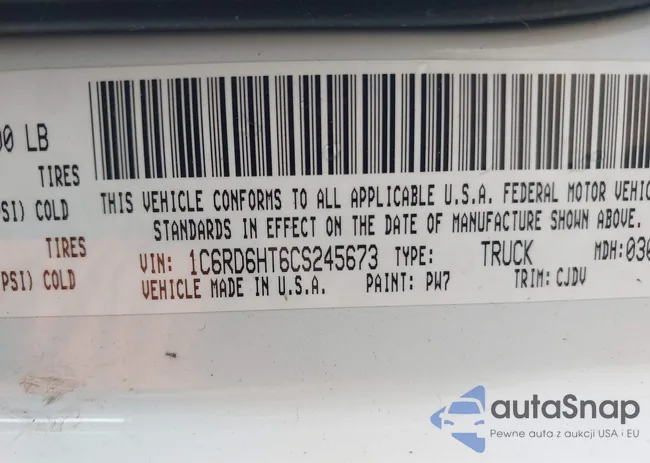 1C6RD6HT6CS245673: 42238767