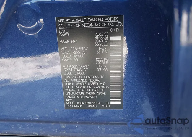 KNMAT2MTXLP526370: 42238807