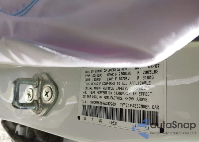 1HGCM66567A092289: 42238070