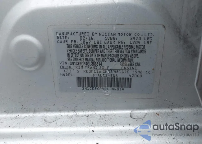 3N1CE2CP4GL386814: 42238091