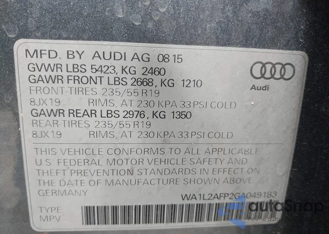 WA1L2AFP2GA049183: 42238212