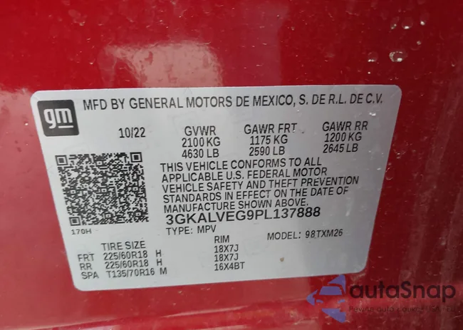 3GKALVEG9PL137888: 42238286