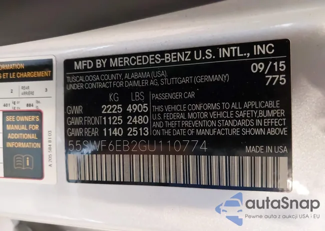 55SWF6EB2GU110774: 42239393