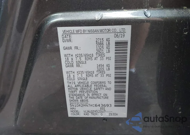 5N1DR2MN7KC643693: 42239776