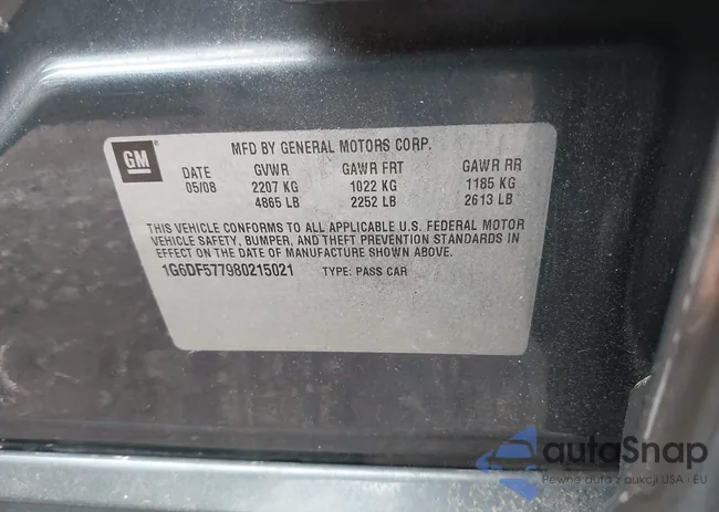 1G6DF577980215021: 42240799