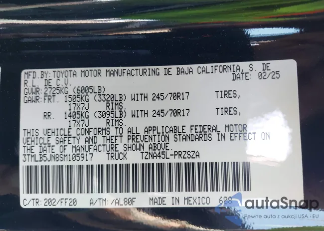 3TMLB5JN8SM105917: 42240826