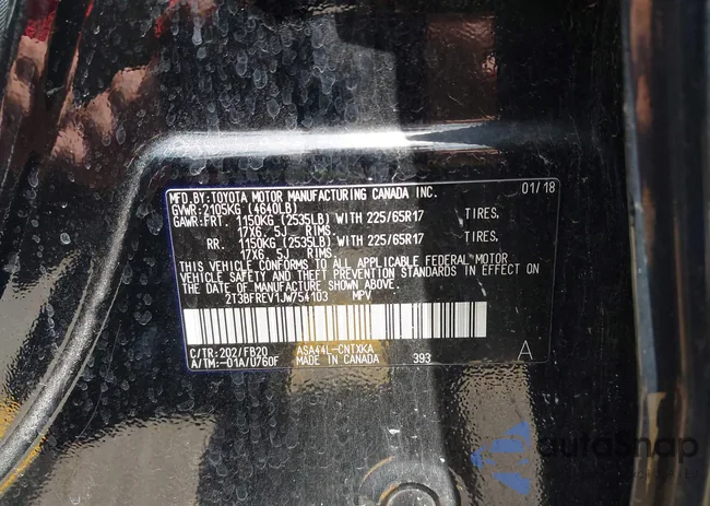 2T3BFREV1JW754103: 42241353