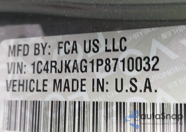 1C4RJKAG1P8710032: 42241432