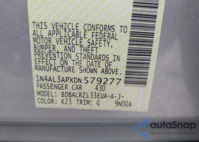 1N4AL3APXDN579277: 42241457