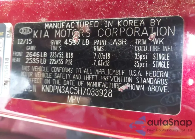 KNDPN3AC5H7033928: 42241460