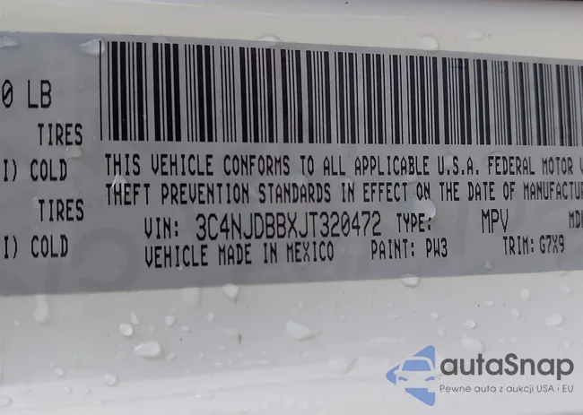 3C4NJDBBXJT320472: 42241663