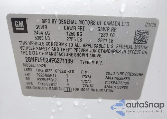 2GNFLFE34F6271139: 42241781