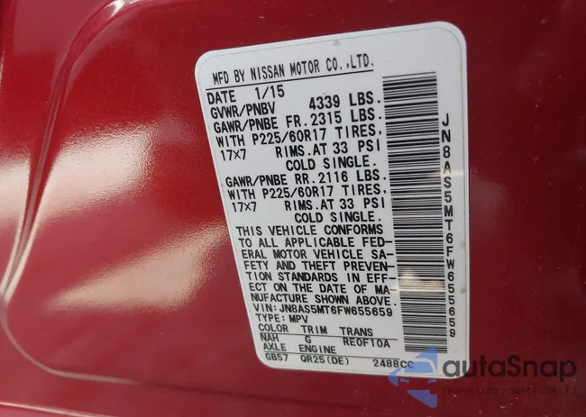 JN8AS5MT6FW655659: 42241233