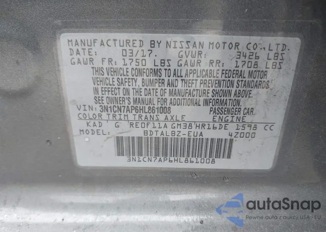 3N1CN7AP6HL861008: 42241273