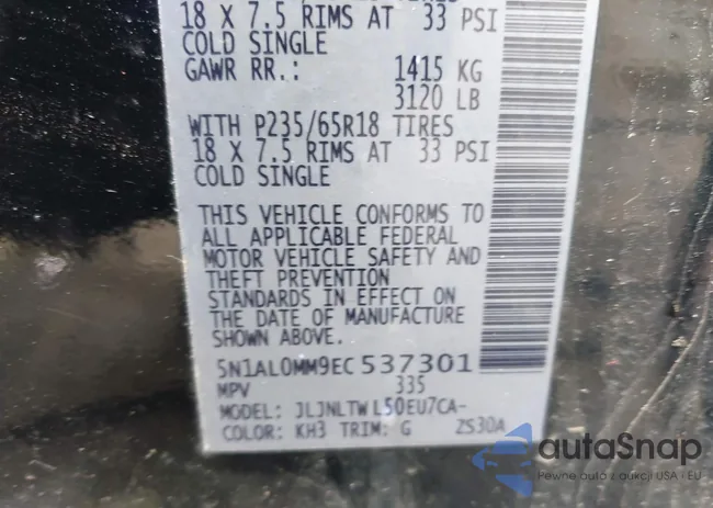 5N1AL0MM9EC537301: 42242467