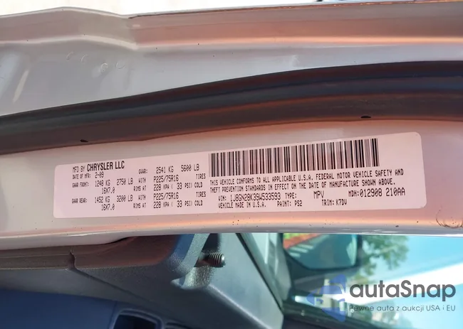 1J8GN28K39W533593: 42242037