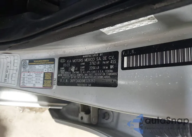 3KPF24AD6ME326363: 42242056