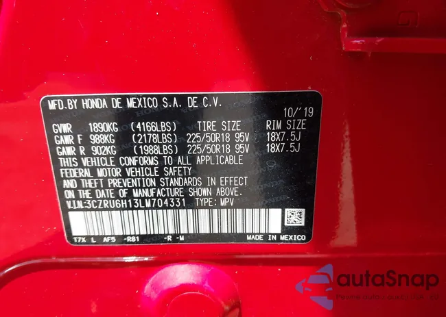 3CZRU6H13LM704331: 42242295