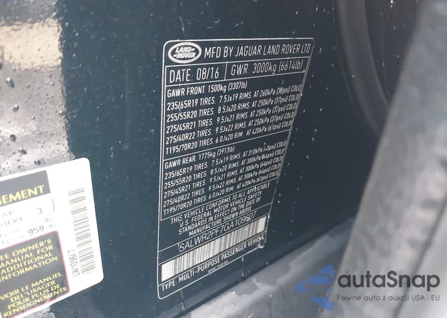 SALWR2PF7GA109607: 42243610