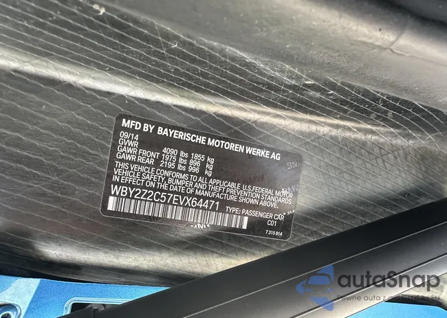 WBY2Z2C57EVX64471: 42244494