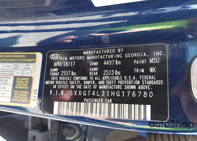 5XXGT4L31HG176780: 42243961