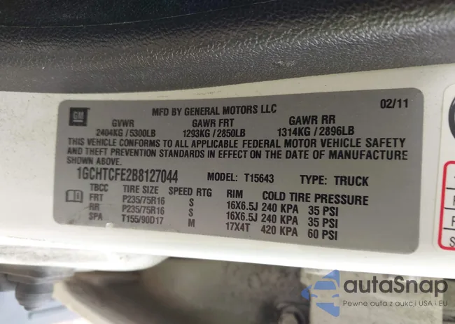 1GCHTCFE2B8127044: 42245471