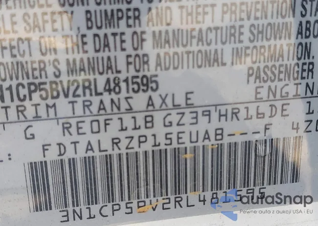 3N1CP5BV2RL481595: 42245490