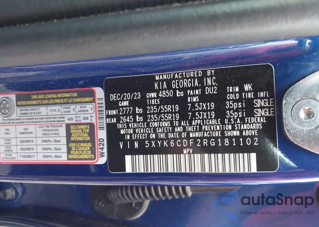 5XYK6CDF2RG181102: 42245782