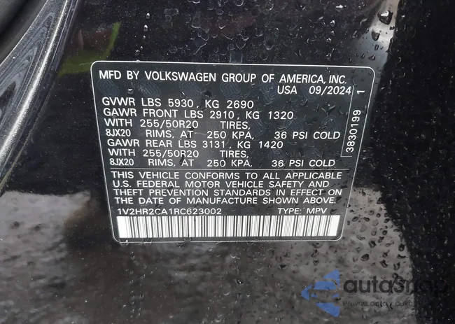 1V2HR2CA1RC623002: 42244990