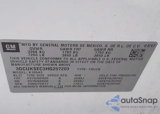 3GCUKSEC3HG297203: 42245312