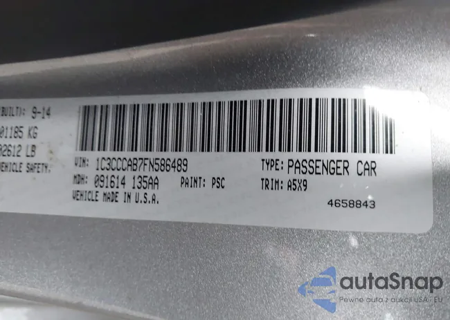 1C3CCCAB7FN586489: 42246903