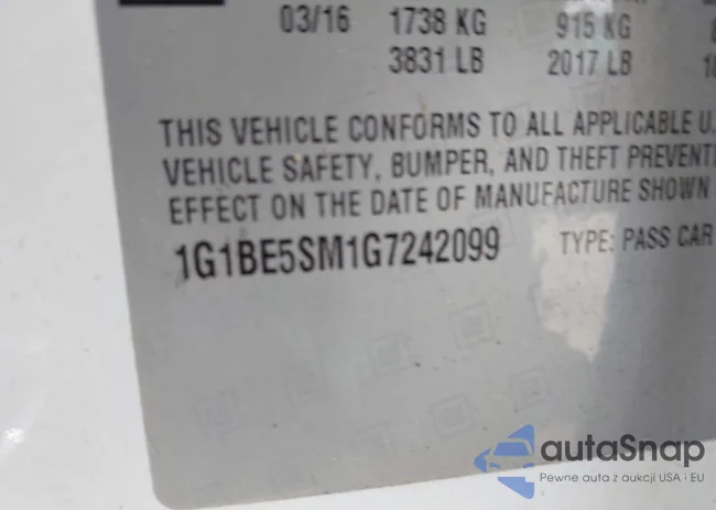 1G1BE5SM1G7242099: 42247437