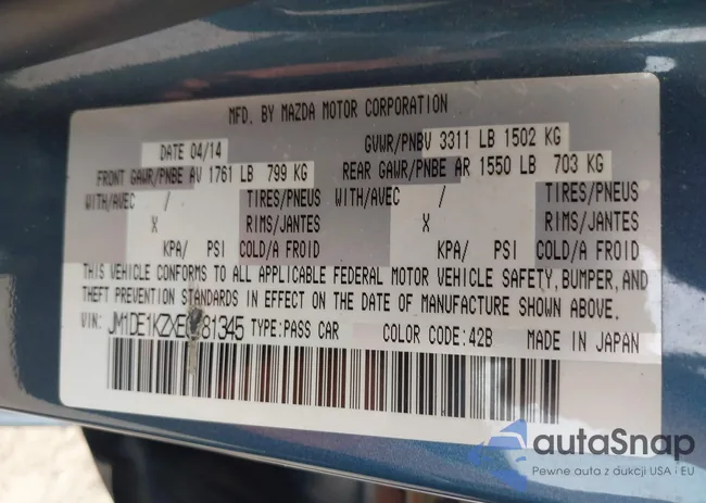 JM1DE1KZXE0181345: 42247652