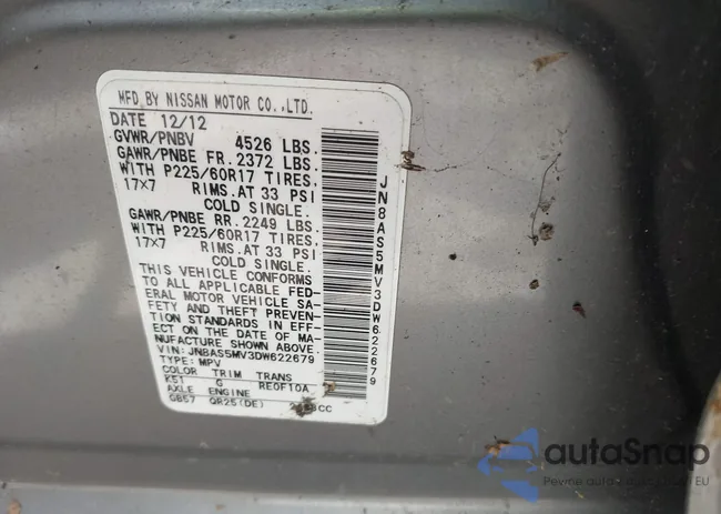 JN8AS5MV3DW622679: 42248572