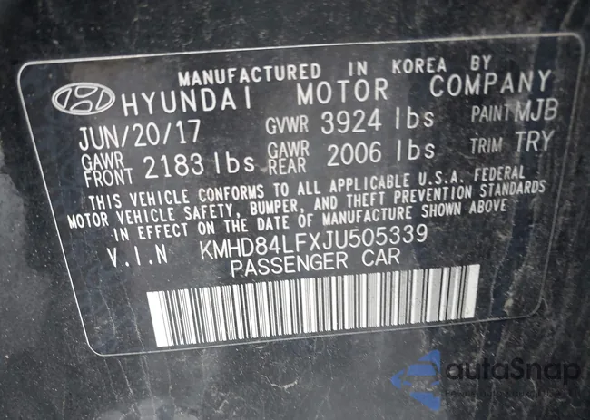 KMHD84LFXJU505339: 42248045